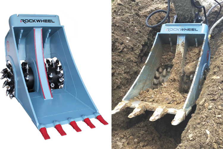 Rockwheel Cutter Bucket